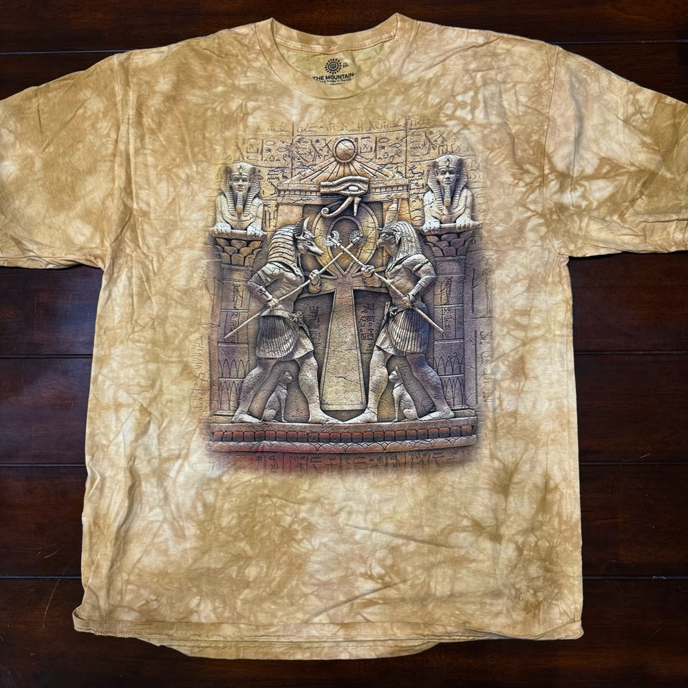 Vintage Egyptian Pharaohs T-shirt on The Mountain Tag in size 2XL (Circa 2014)